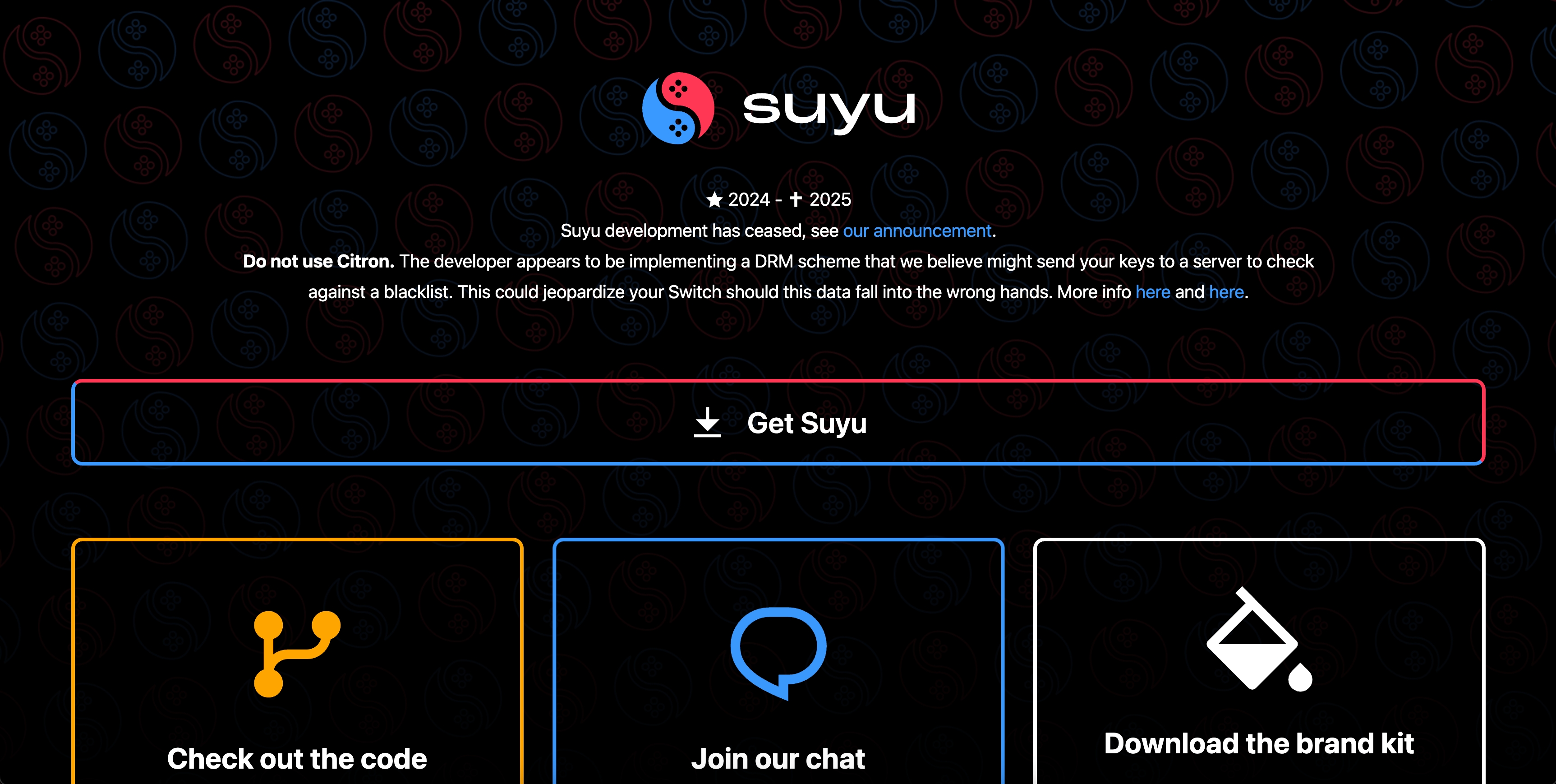 Suyu Emulator interface