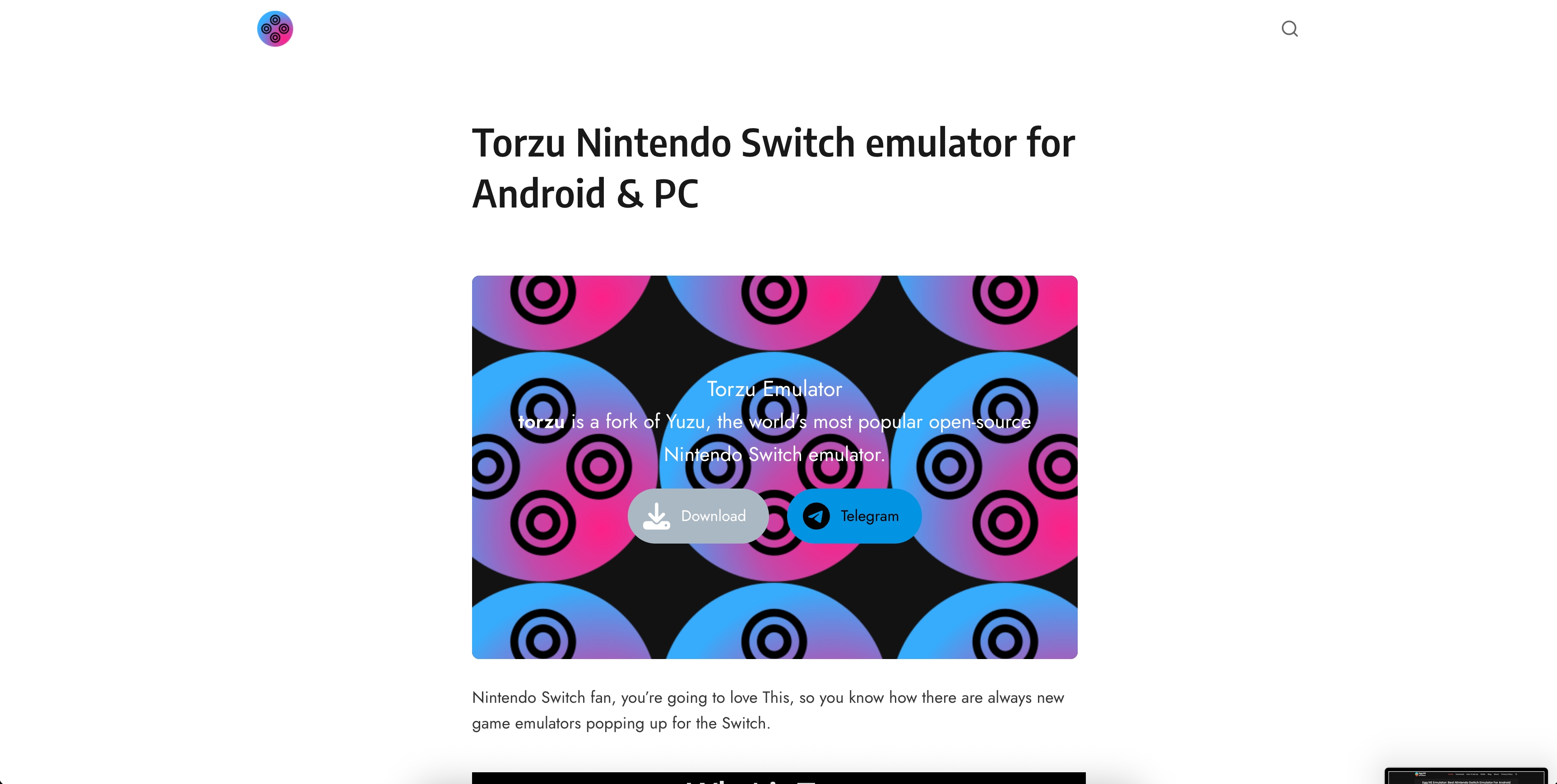 Torzu Emulator interface
